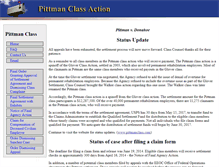 Tablet Screenshot of pittmanclass.com